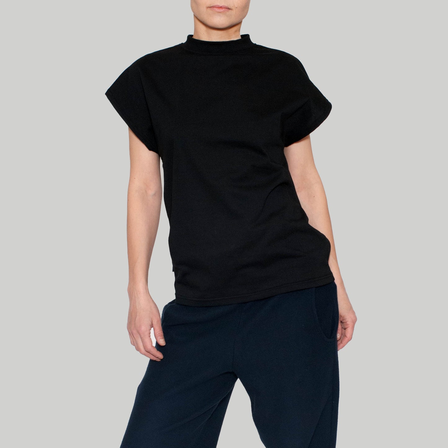 Shirt June aus Bio-Baumwolle - schwarz - KOLO Berlin