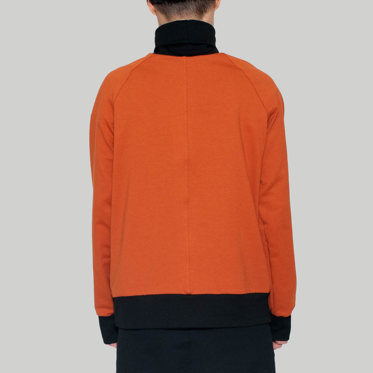 Rollkragensweater Try aus Bio-Baumwolle - orange - KOLO Berlin