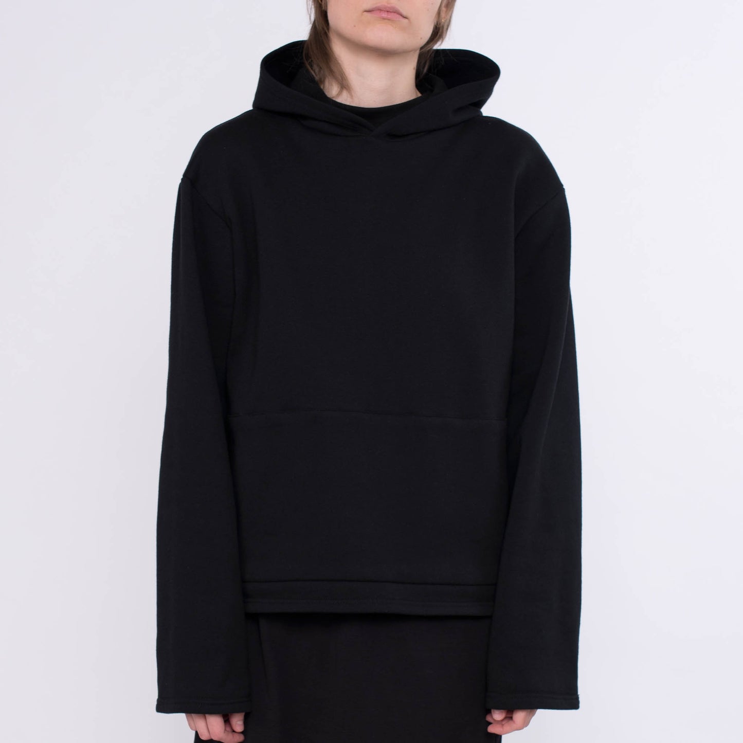 Hoodie Bun aus Bio-Baumwolle - schwarz - KOLO Berlin