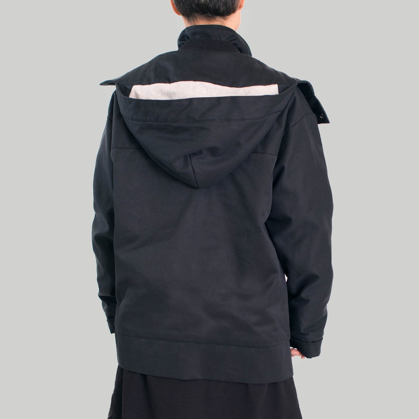 Jacke Tos aus Bio-Baumwolle - schwarz