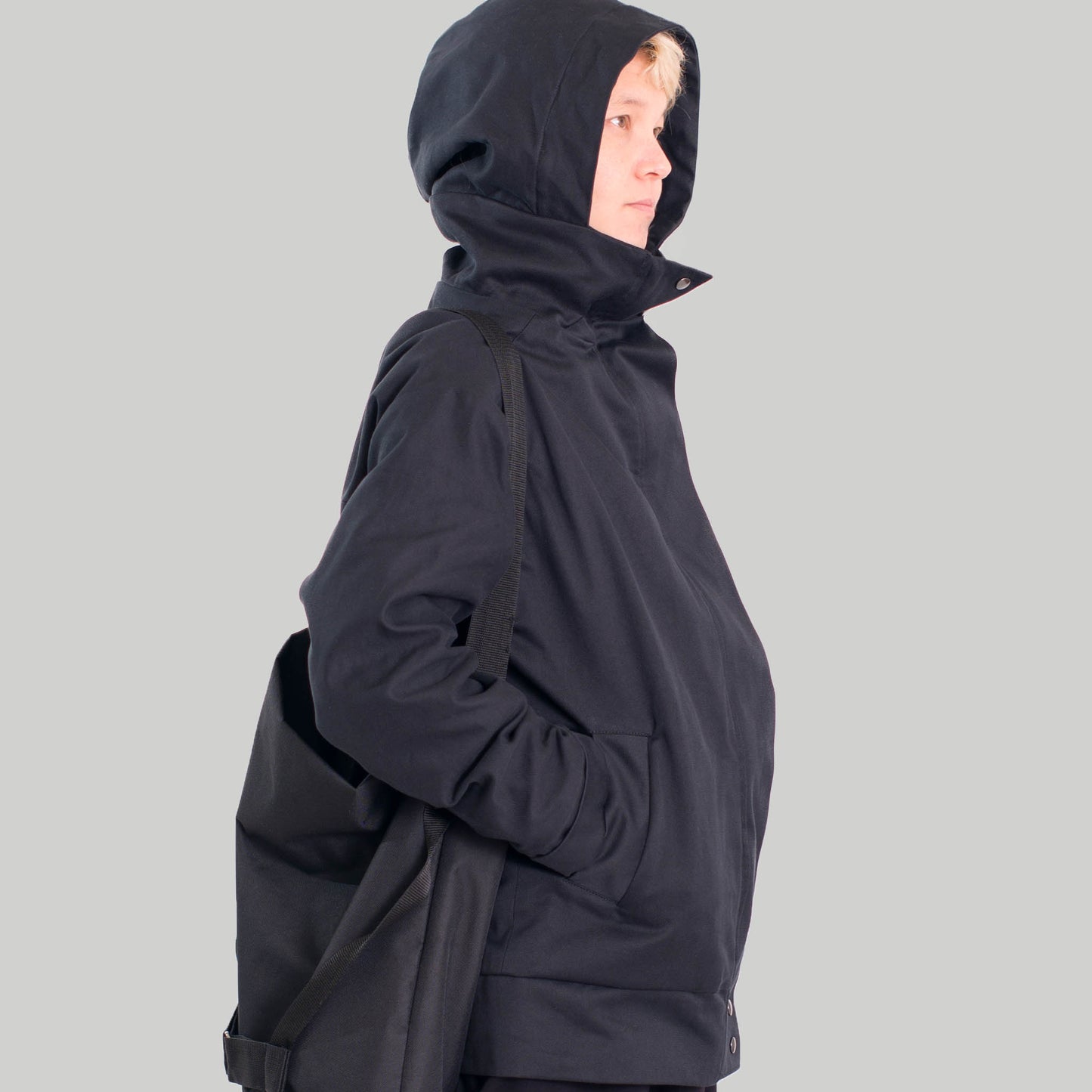 Jacket Tos aus Bio-Baumwolle - schwarz - KOLO Berlin
