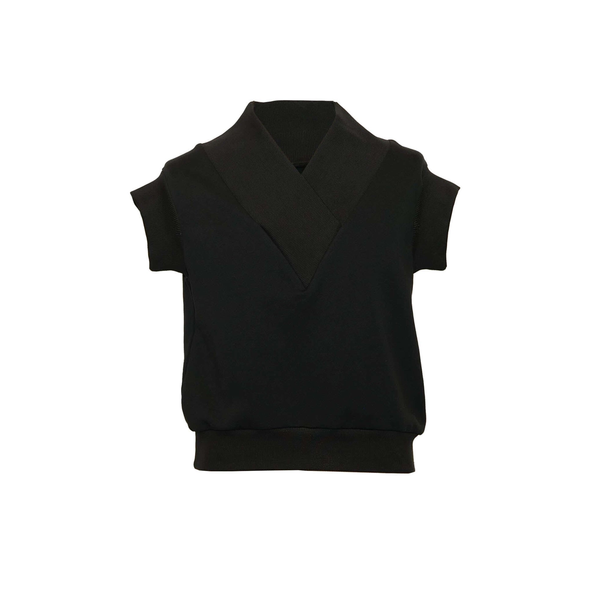 Pullunder CHIC aus Bio-Baumwolle - schwarz - KOLO Berlin