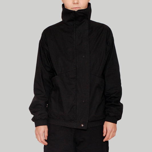 Jacket Fly aus Bio-Baumwolle & Tencel™ - schwarz - KOLO Berlin