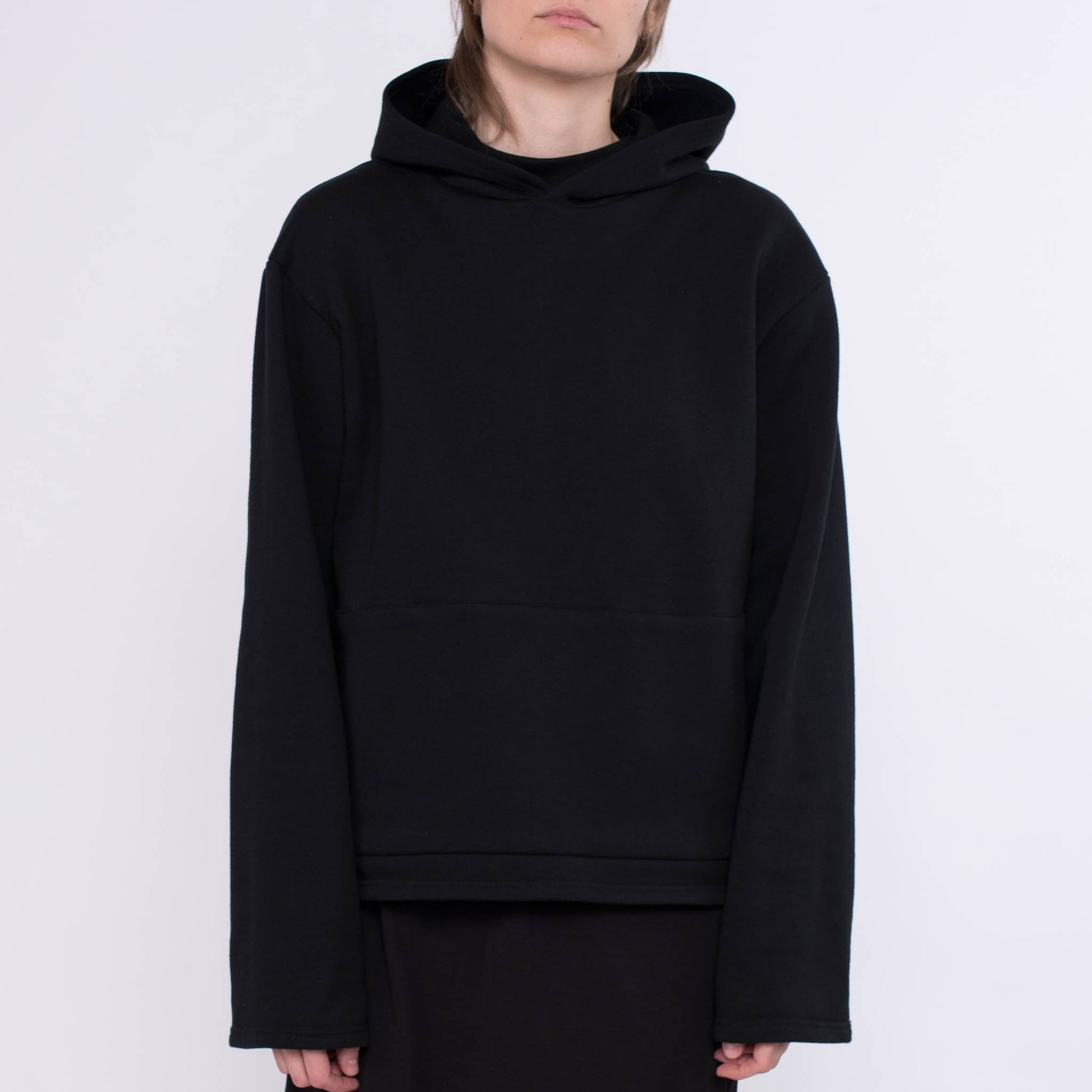 Hoodie Bun aus Bio-Baumwolle - schwarz - KOLO Berlin