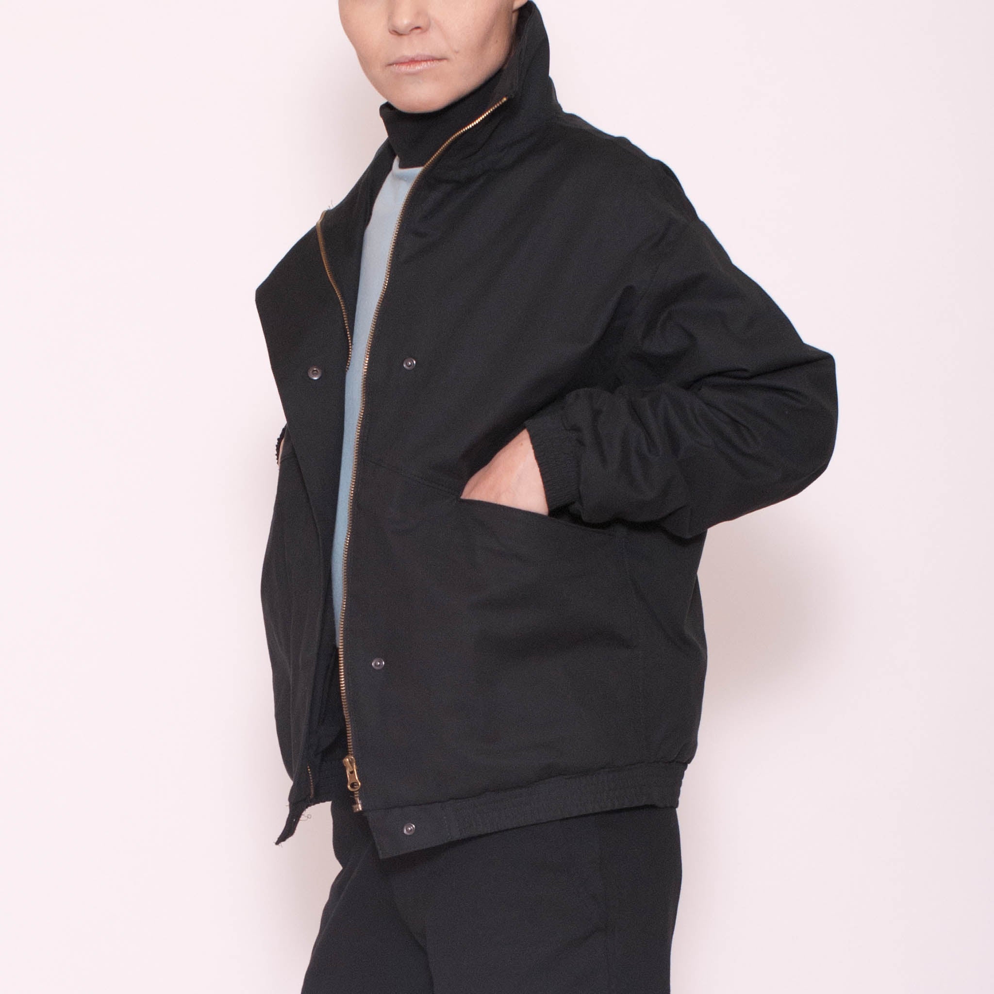 Jacke Fly aus Baumwolle (Bio) & Tencel™ - schwarz - KOLO Berlin