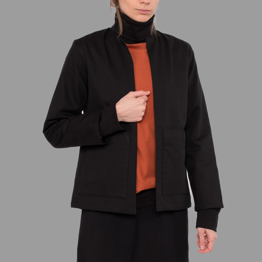 Blazer Din aus Baumwolle (Bio) & Tencel™ - schwarz - KOLO Berlin