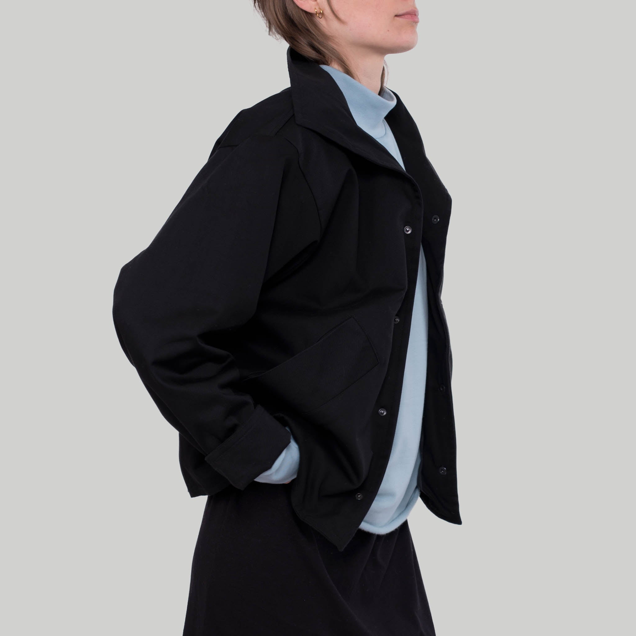 Blouson Del aus Baumwolle (Bio) & Tencel™ - schwarz - KOLO Berlin