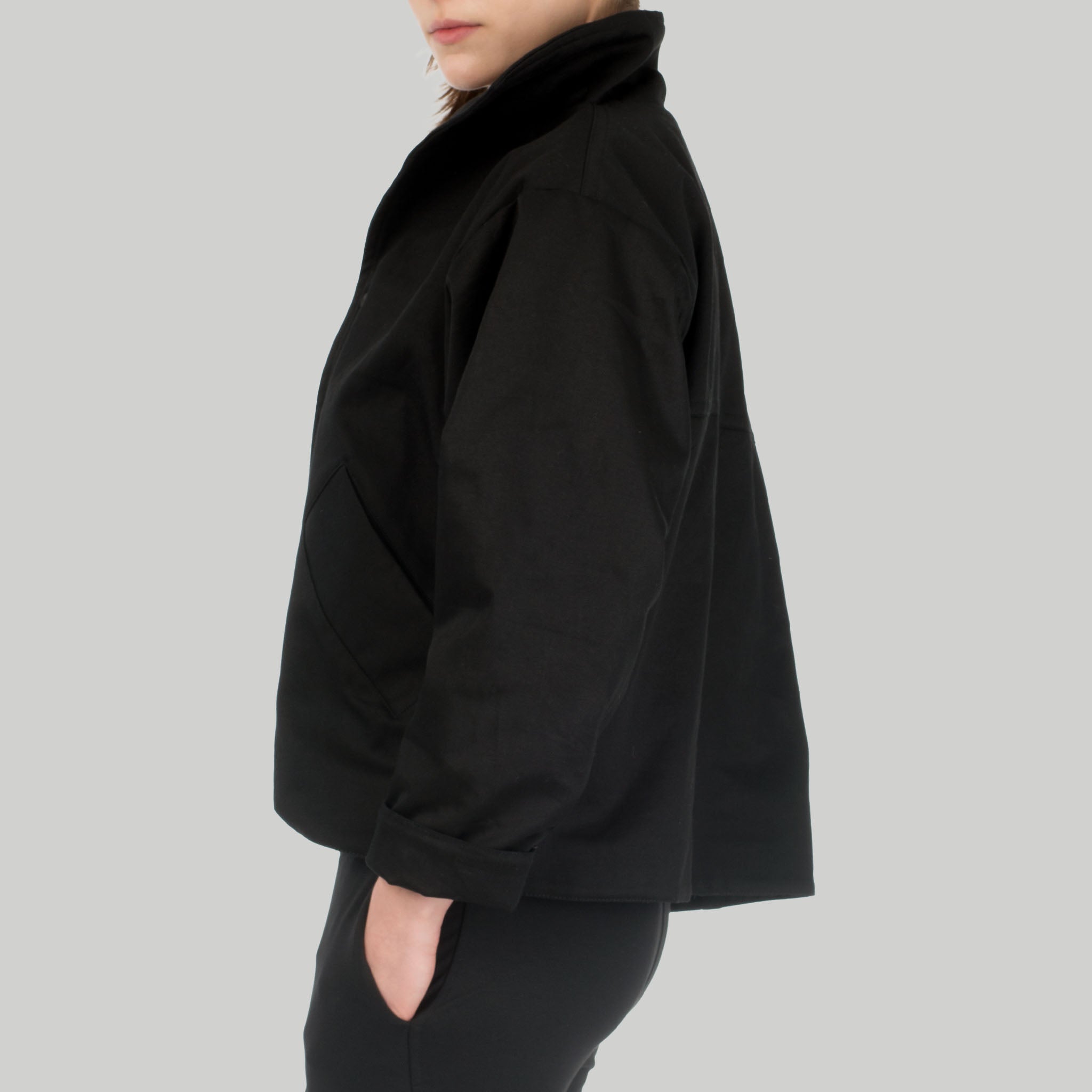 Blouson Del aus Baumwolle (Bio) & Tencel™ - schwarz - KOLO Berlin