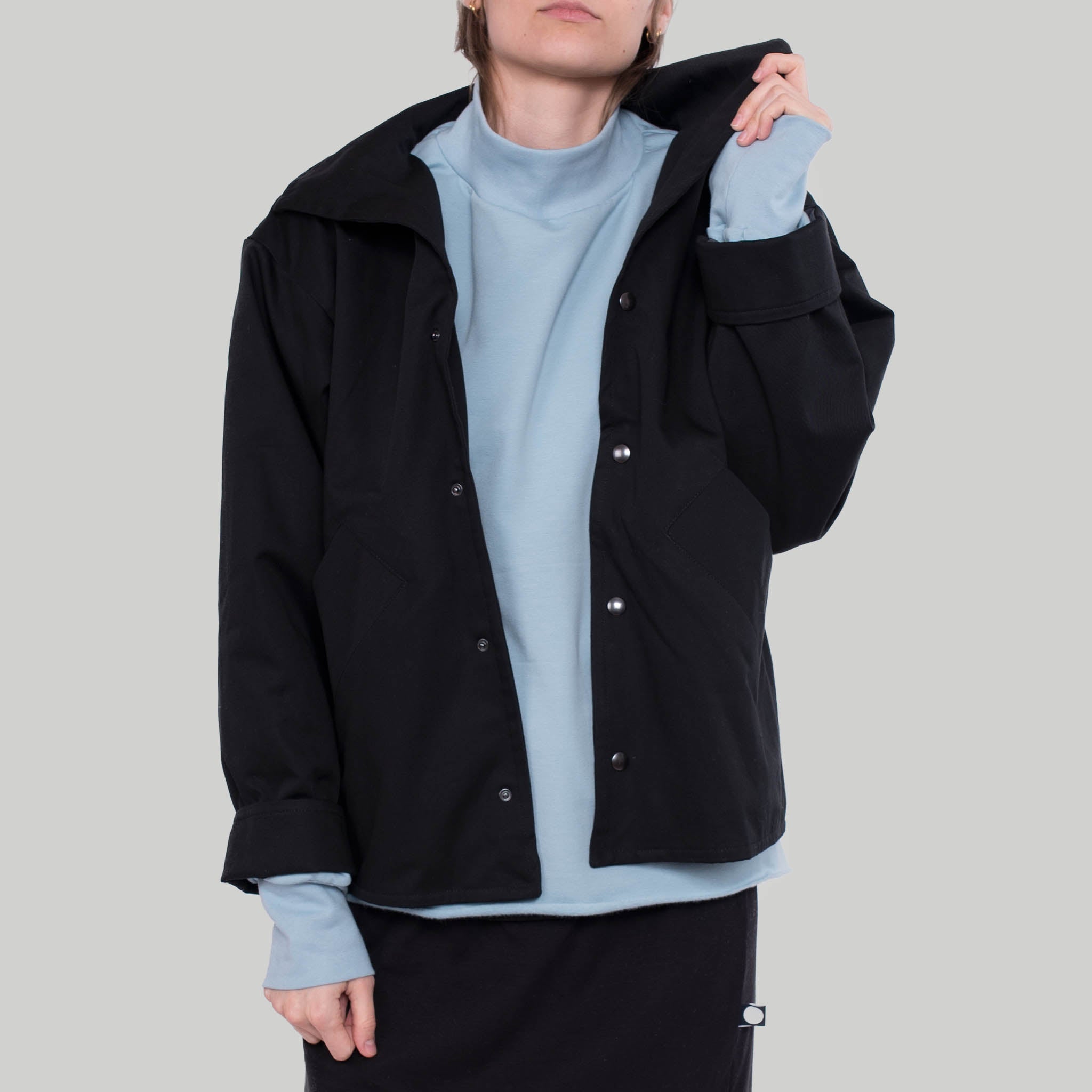 Blouson Del aus Baumwolle (Bio) & Tencel™ - schwarz - KOLO Berlin