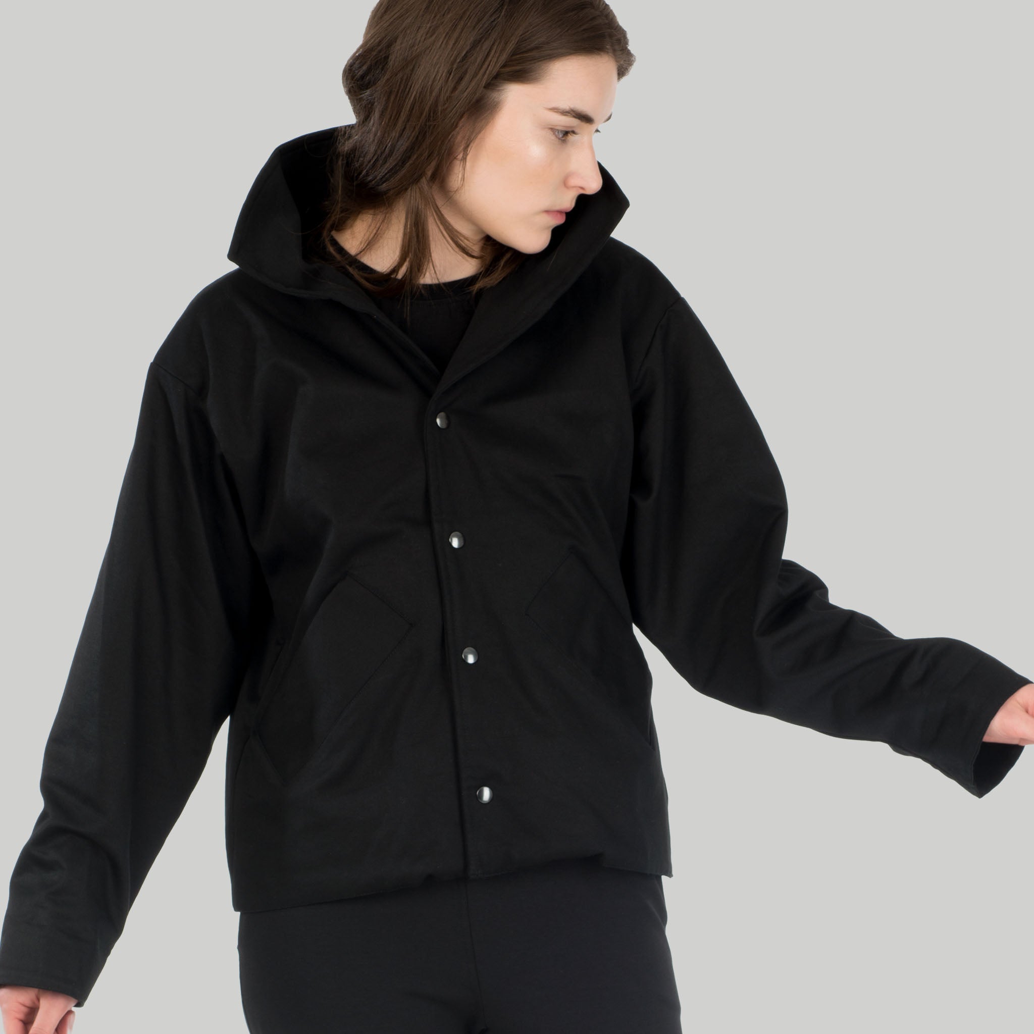 Blouson Del aus Baumwolle (Bio) & Tencel™ - schwarz - KOLO Berlin