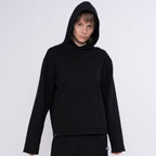 Hoodie Bun aus Baumwolle (Bio) - schwarz - KOLO Berlin