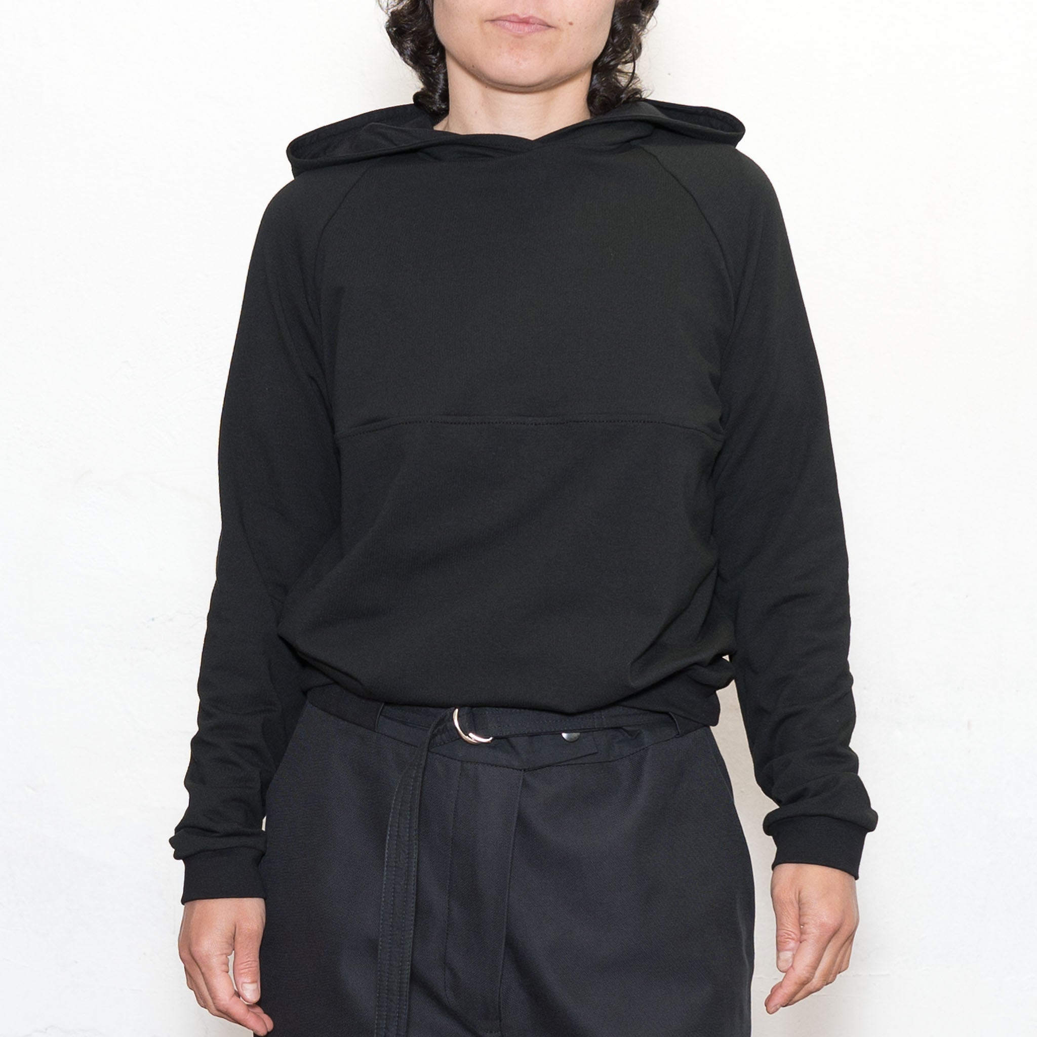 Hoodie Jas aus Baumwolle (Bio) - schwarz - KOLO Berlin