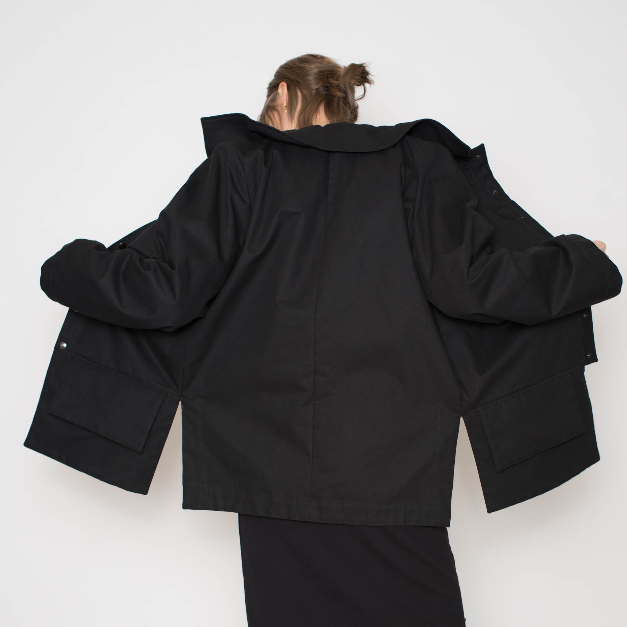 Jacke SB aus Baumwolle (Bio) & Tencel™ - schwarz - KOLO Berlin