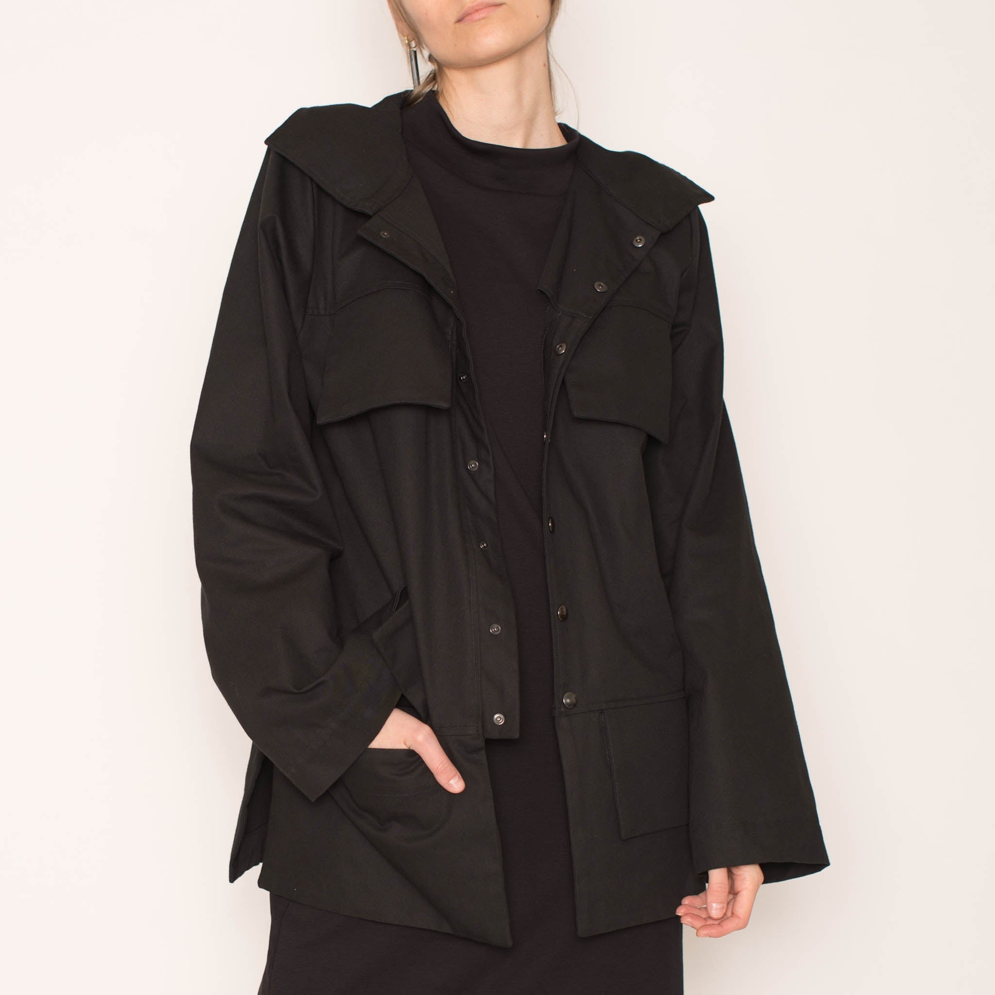 Jacke SB aus Baumwolle (Bio) & Tencel™ - schwarz - KOLO Berlin