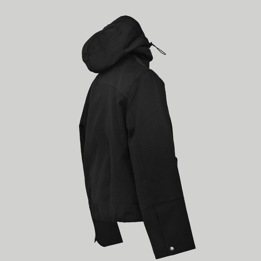 Jacke TROY aus Baumwolle (Bio) schwarz - KOLO Berlin