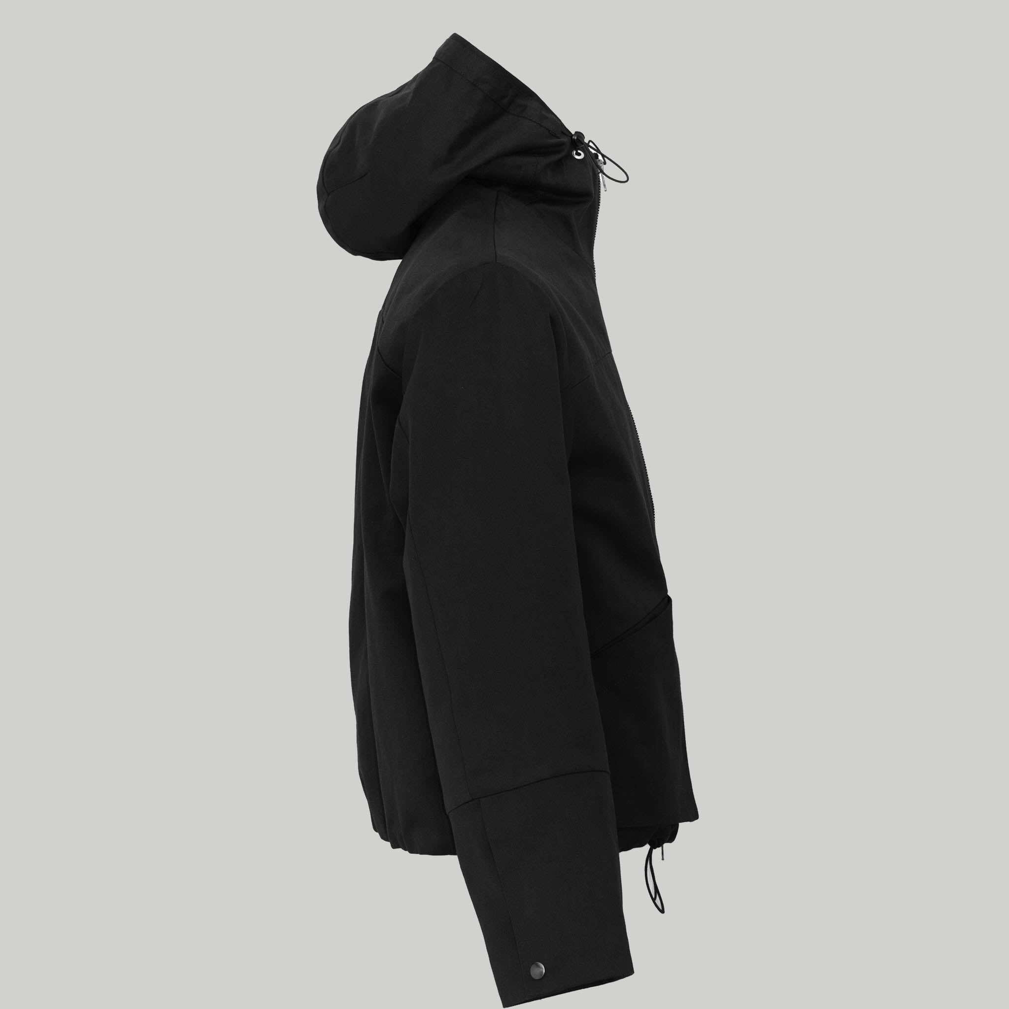 Jacke TROY aus Baumwolle (Bio) schwarz - KOLO Berlin