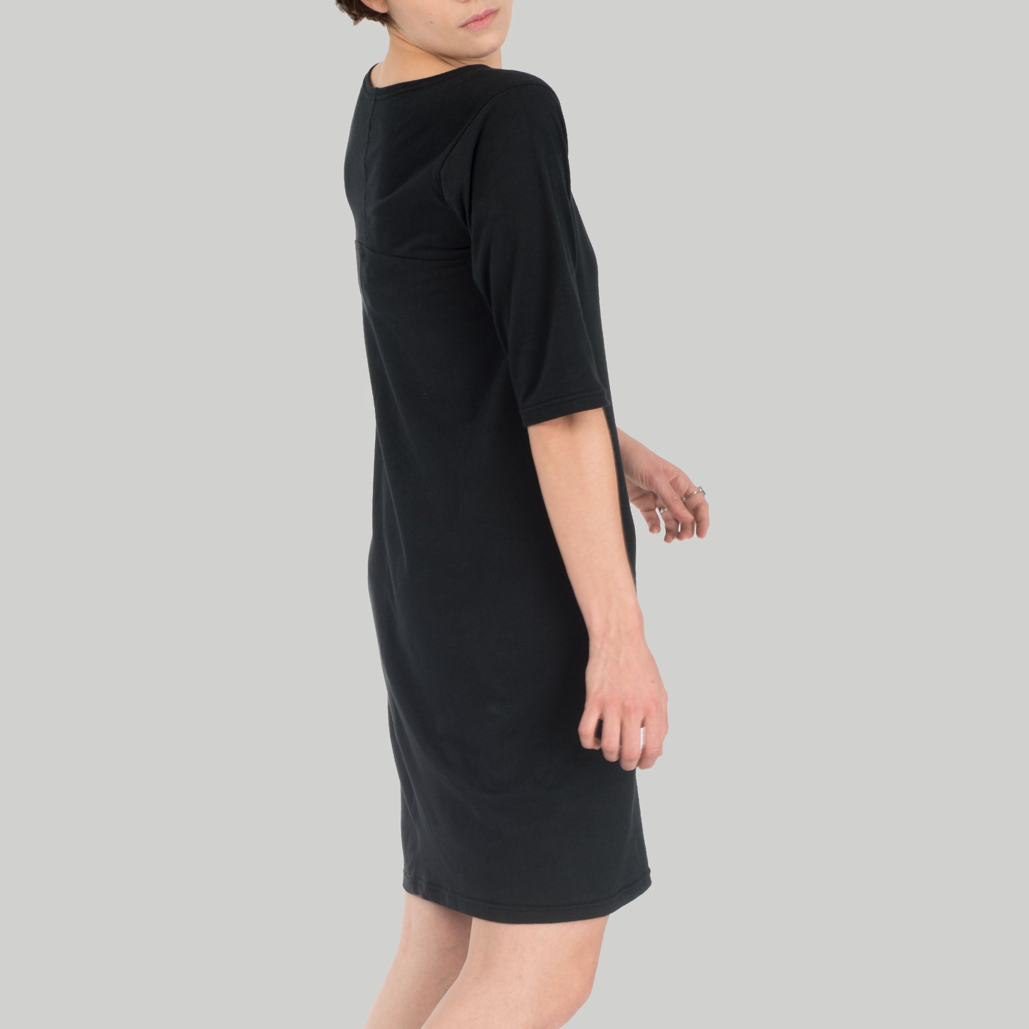 Kleid Croix aus Baumwolle (Bio) - schwarz - KOLO Berlin