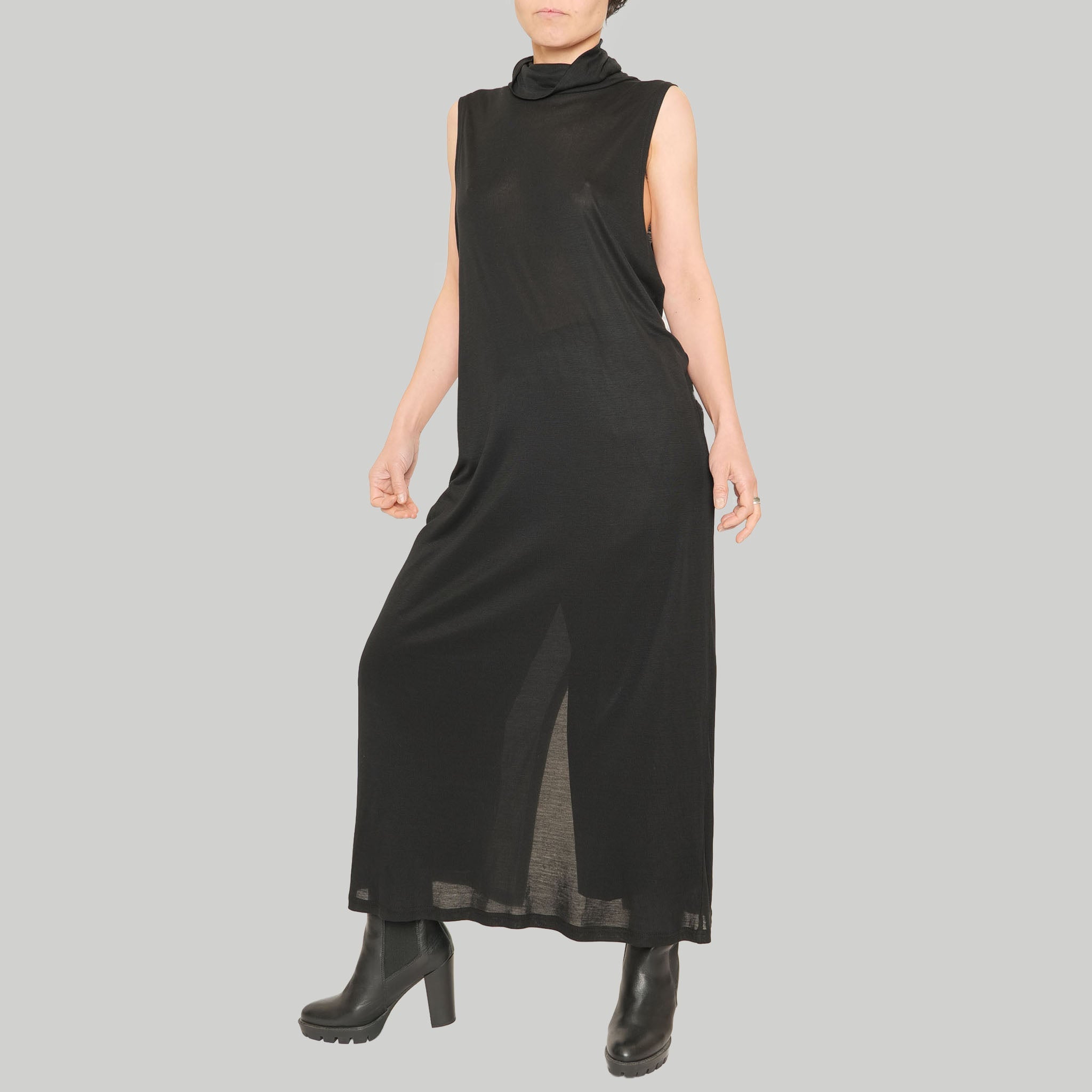 Kleid FUSE aus Tencel™ Lyocell - schwarz - KOLO Berlin