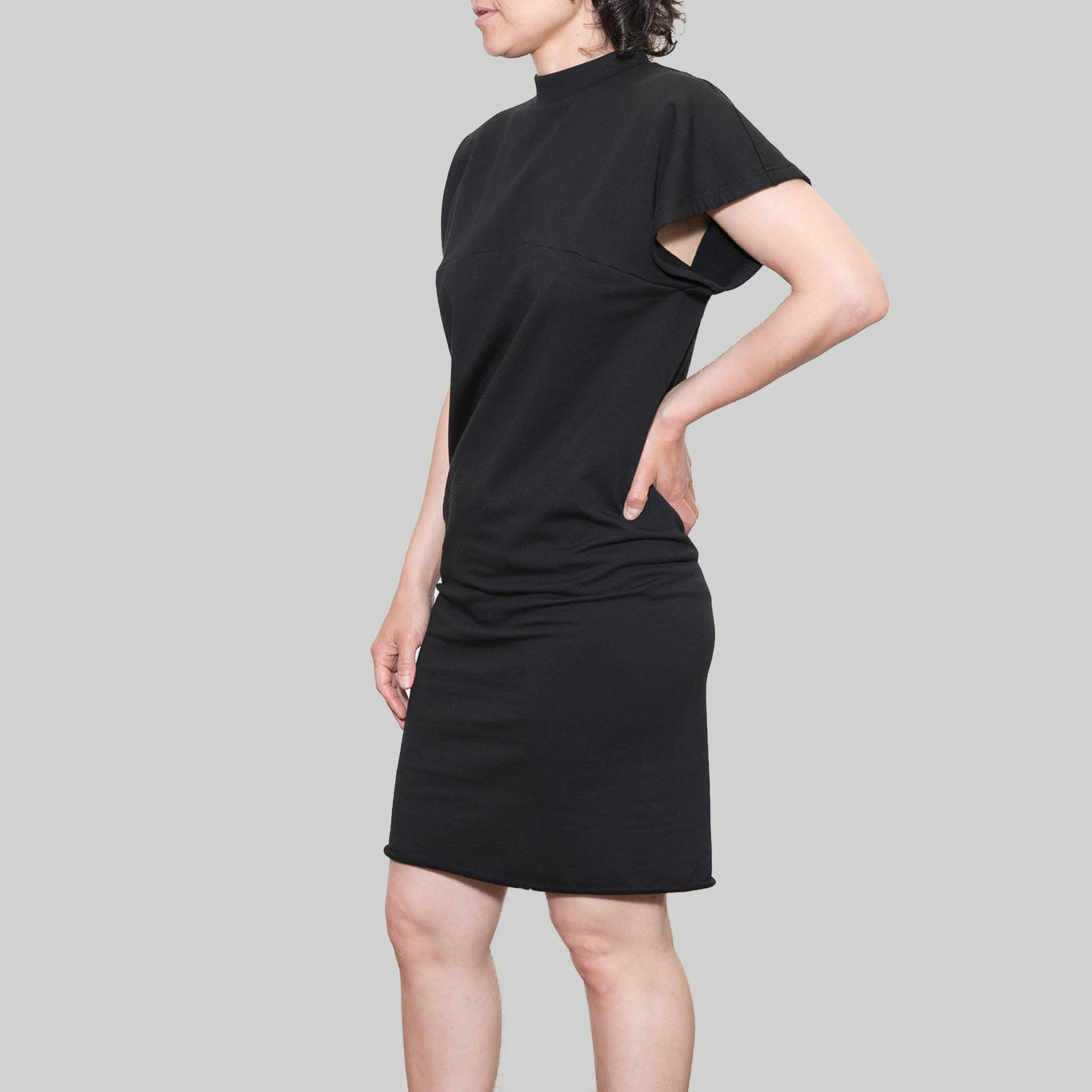 Kleid Papill MIDI aus Baumwolle (Bio) - schwarz - KOLO Berlin
