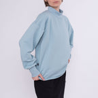 Kragenpullover Glin aus Baumwolle (Bio) - hellblau - KOLO Berlin