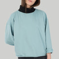 Kragenpullover Lil aus Baumwolle (Bio) - frost - KOLO Berlin