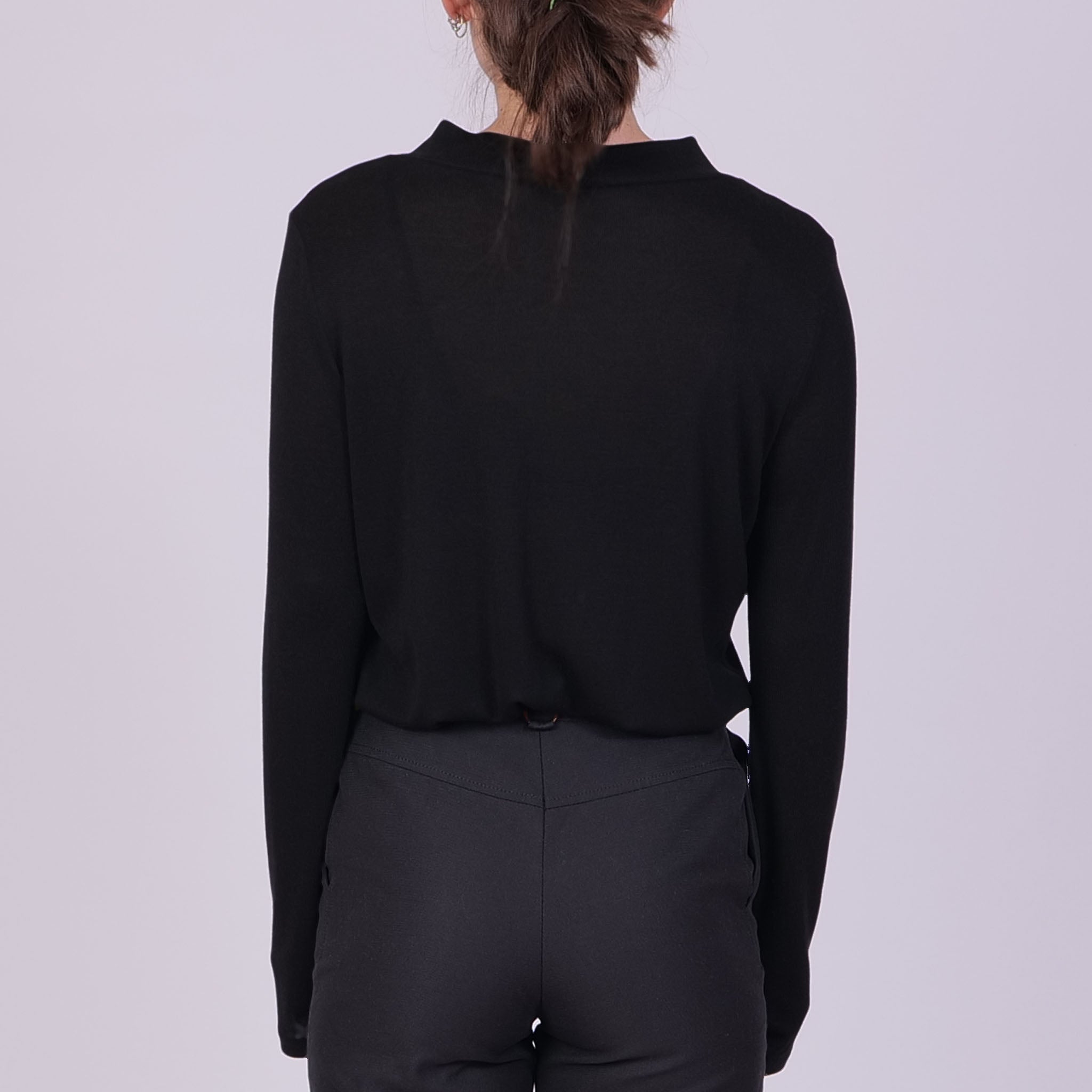 Longsleeve Base II aus Tencel™ Lyocell - schwarz - KOLO Berlin