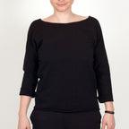 Longsleeve Run aus Baumwolle (Bio) - schwarz - KOLO Berlin