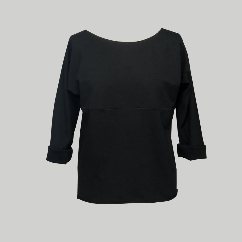 Longsleeve Run aus Baumwolle (Bio) - schwarz - KOLO Berlin