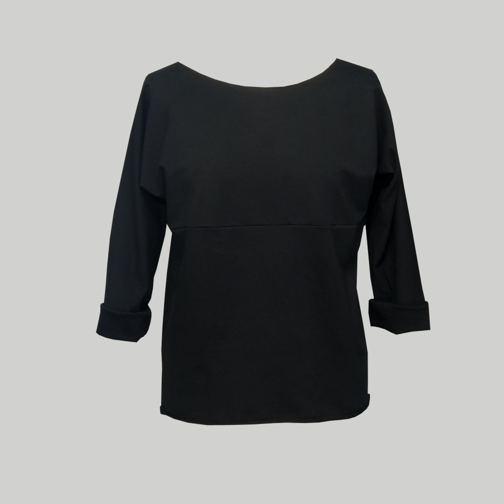 Longsleeve Run aus Baumwolle (Bio) - schwarz - KOLO Berlin