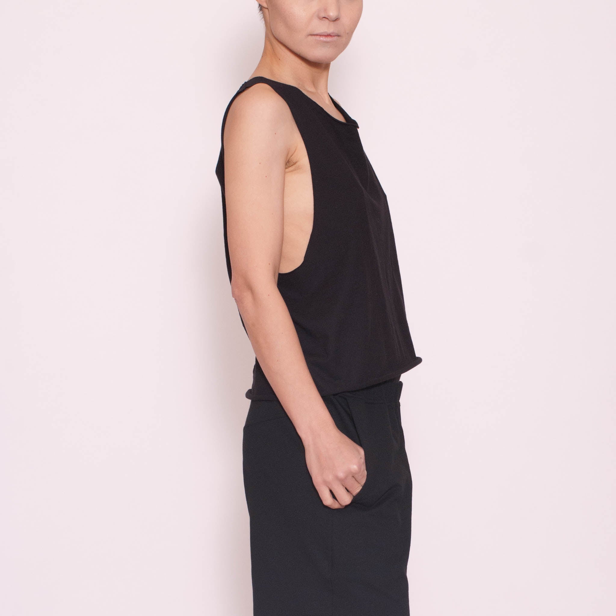 Tank Top Tune aus Tencel™ Lyocell - schwarz - KOLO Berlin