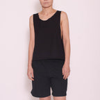 Tank Top Tune aus Tencel™ Lyocell - schwarz - KOLO Berlin
