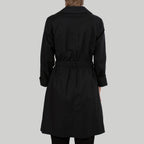 Trenchcoat Fly aus Baumwolle (Bio) wasserabweisend EtaProof & Tencel™ - schwarz - KOLO Berlin