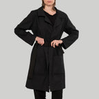 Trenchcoat Fly aus Baumwolle (Bio) wasserabweisend EtaProof & Tencel™ - schwarz - KOLO Berlin