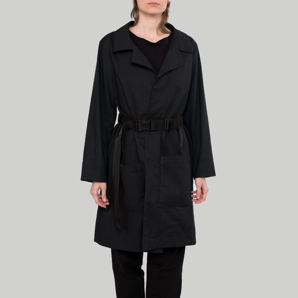 Trenchcoat Fly aus Baumwolle (Bio) wasserabweisend EtaProof & Tencel™ - schwarz - KOLO Berlin