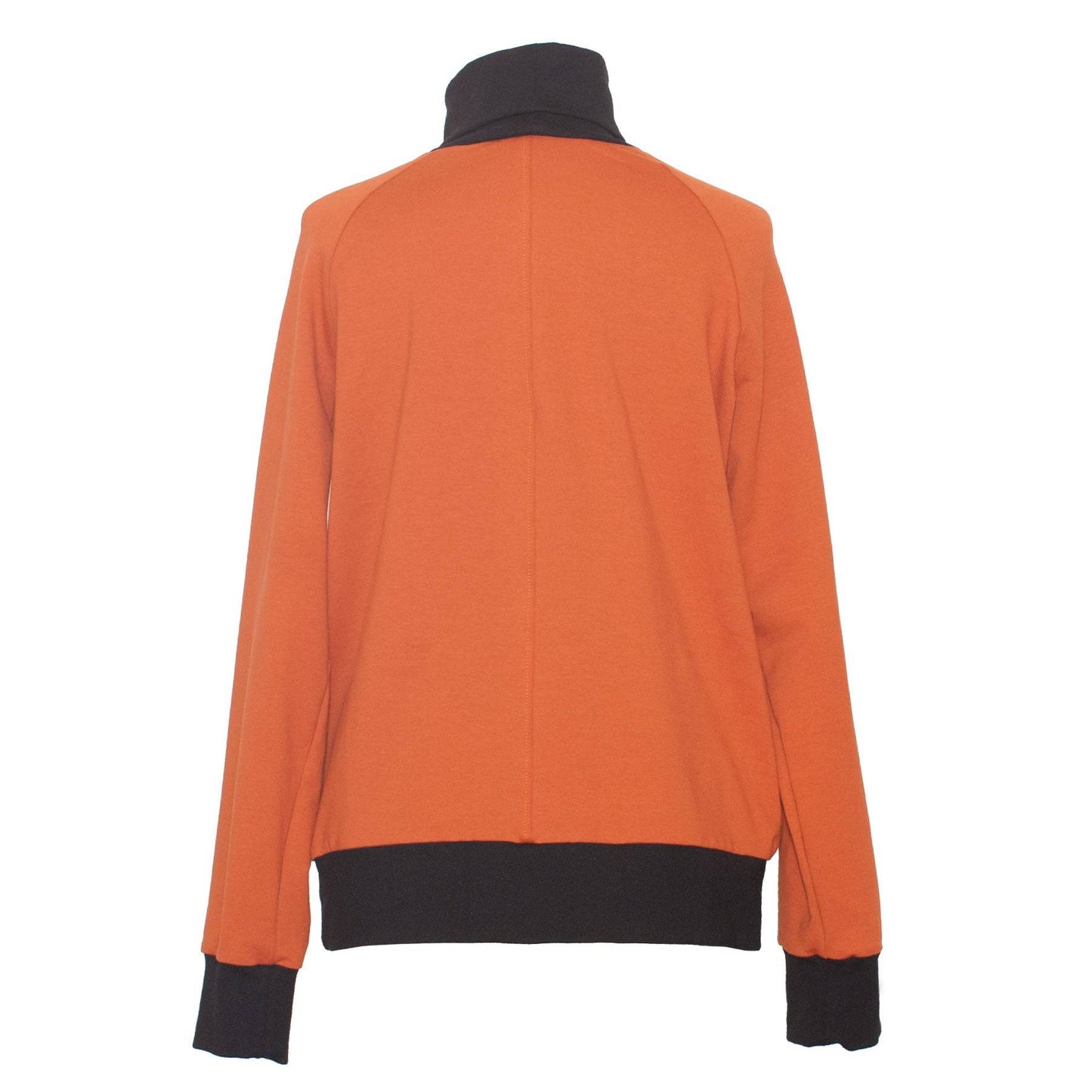 Rollkragensweater Try aus Bio-Baumwolle - orange - KOLO Berlin