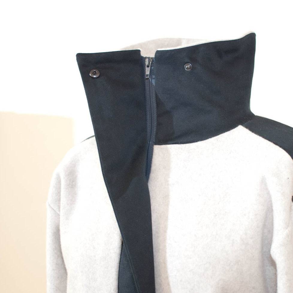 Windbreaker Jacket Xin aus Bio-Baumwolle - grau - KOLO Berlin